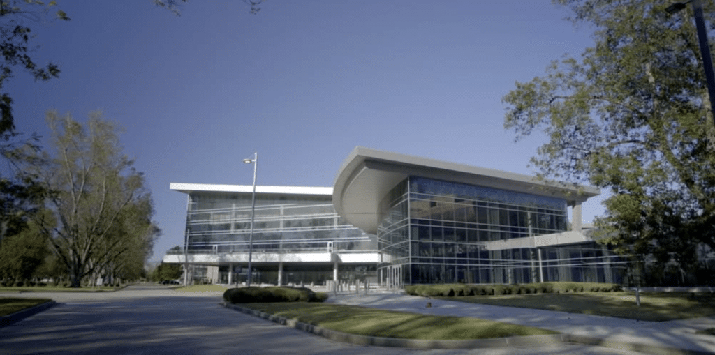 Exterior of Monroe Technology Campus